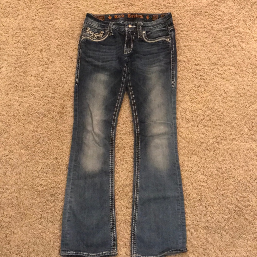 Rock Revival Boot Cut Jeans.